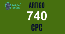Art 740 do CPC » Jurisprudência Atualizada «