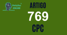 Art 769 do CPC » Jurisprudência Atualizada «