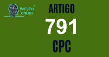 Art 791 do CPC » Jurisprudência Atualizada «
