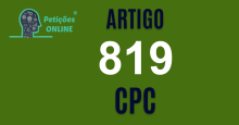 Art 819 do CPC » Jurisprudência Atualizada «