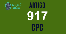 Art 917 do CPC » Jurisprudência Atualizada «