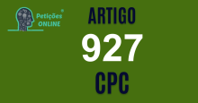 Art 927 do CPC » Jurisprudência Atualizada «