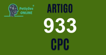 Art 933 do CPC » Jurisprudência Atualizada «