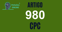 Art 980 do CPC » Jurisprudência Atualizada «