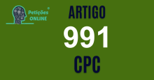 Art 991 do CPC » Jurisprudência Atualizada «