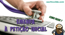 Emenda à inicial no novo cpc Doutrina sobre a emenda à inicial no novo cpc de 2015