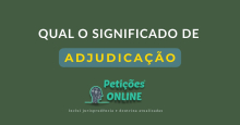 Artigo jurídico sobre adjudicação: conceito, tipos, imóveis e licitação