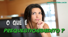 O que é prequestionamento no recurso especial ?